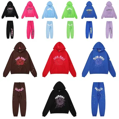 Spider 666 Hoodie Red Casual Sweatshirt