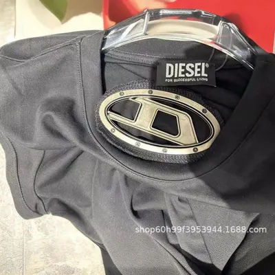 Diesel T-Shirt Black Casual