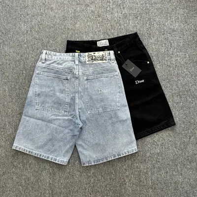 Dime Denim Shorts Light Blue Classic Style