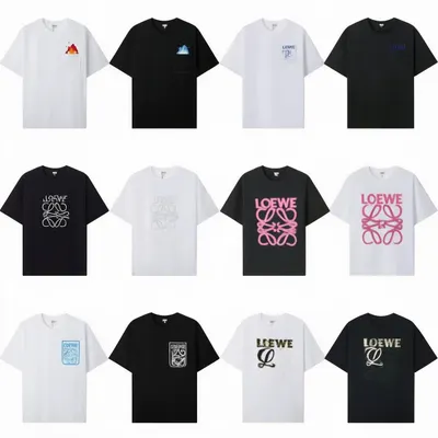 Loewe Logo T-Shirt Black Casual