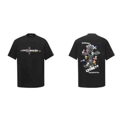 Chrome Hearts Black Graphic T-Shirt