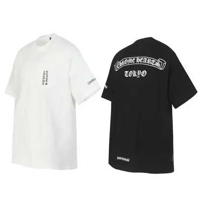 Chrome Hearts T-Shirt White Black Streetwear