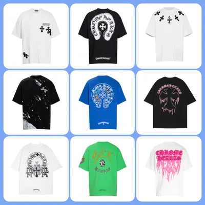 Chrome Hearts T-Shirt White Gothic Graphic Tee