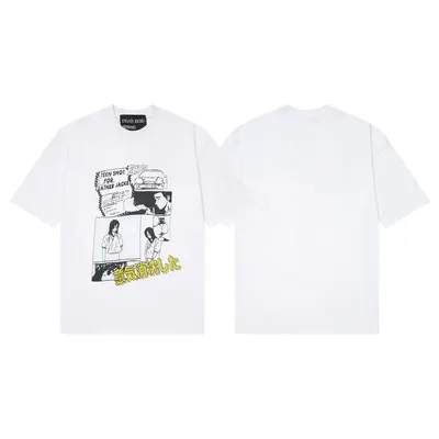 Cyanis Richs T-Shirt White Graphic Tee