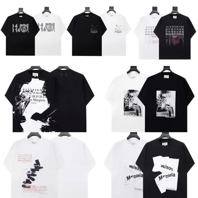 Maison Margiela Graphic Black White T-Shirt