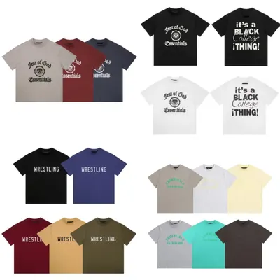 Year of God Essentials Black Casual T-Shirt