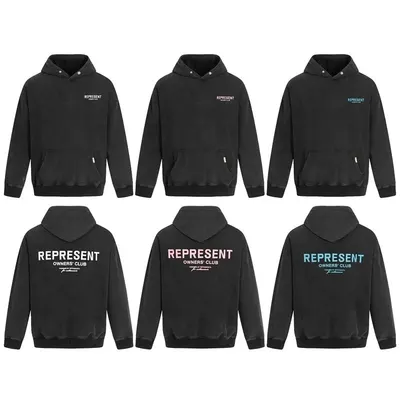 Represent Owners Club Black Hoodie