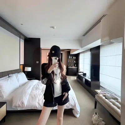 Chanel Black Baseball Cap Casual Headwear