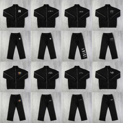 Amiri Track Jacket Black Sportswear