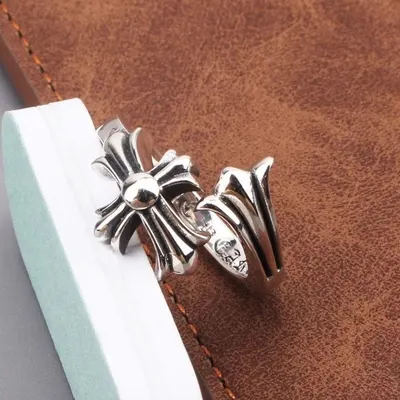 Sterling Silver Cross Stud Earrings Silver Religious Jewelry