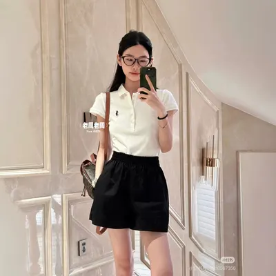 Ralph Lauren Polo Shirt White Classic Casual