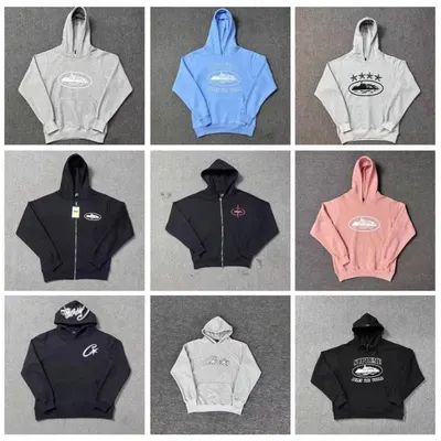 Supreme Hoodie Black Casual Sweatshirt