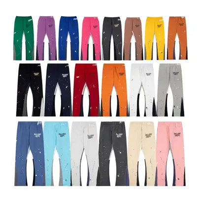 Gallery Dept Paint Splatter Colorful Casual Pants