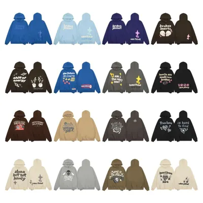 Broken Planet Hoodie Multi Color Graphic Sweatshirt