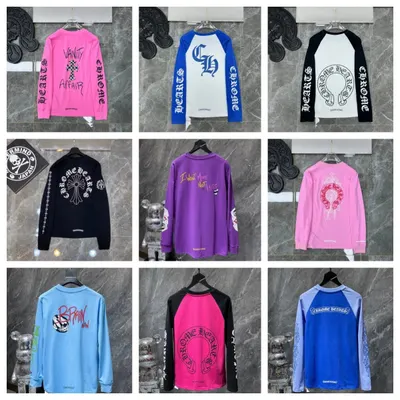 Chronic Hearts Long Sleeve Pink Casual T-Shirt